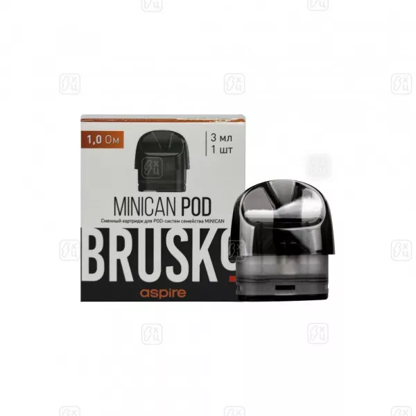131_Сменный_картридж_BRUSKO_MINICAN_POD,_3_мл,_1,0_Ом_упак_1_шт_