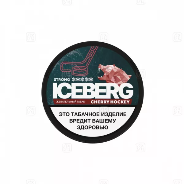 Жевательный табак ICEBERG CHERRY HOCKEY (Морозная вишня)