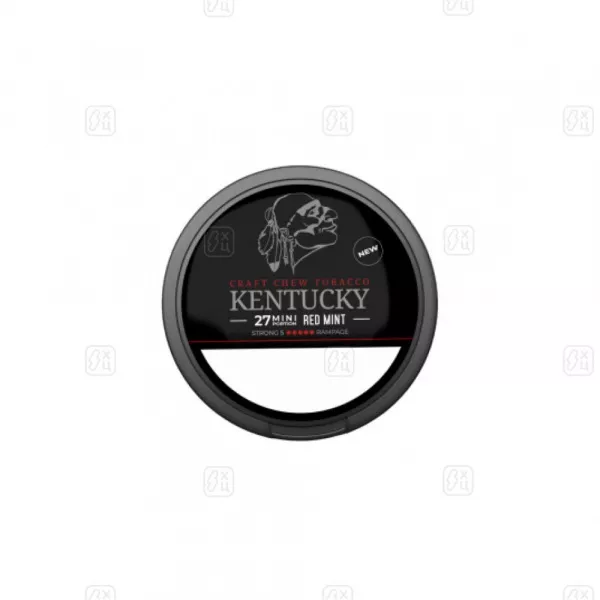 Жевательный табак KENTUCKY 5 Red Mint MINI_