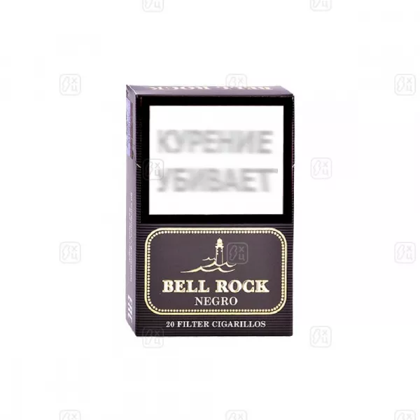 Сигариллы BELL ROCK filter Negro 20шт
