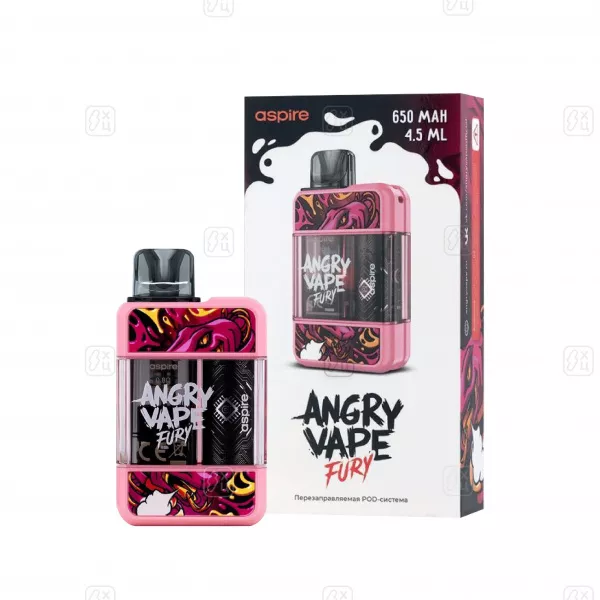 223 Brusko Angry Vape Fury розовый 1