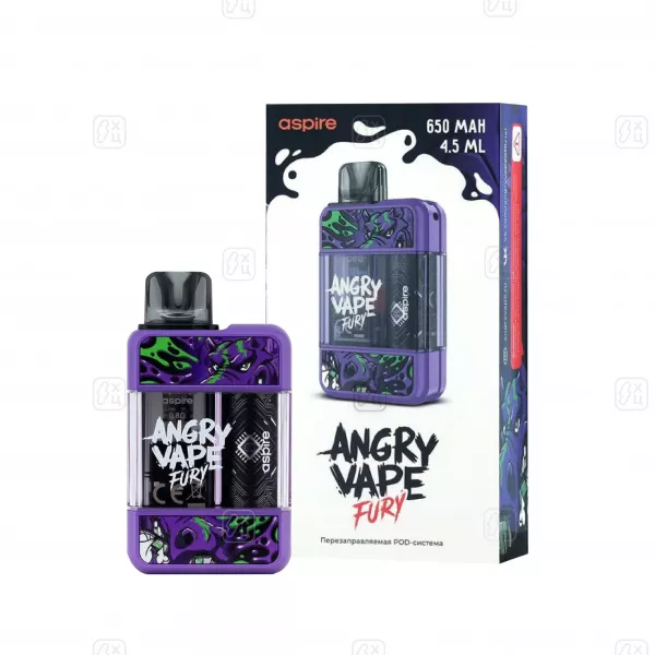 223 Brusko Angry Vape Fury фиолетовый 1