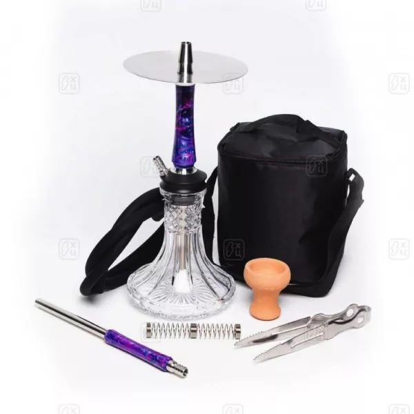 184_Кальян_комплект_Euro_Shisha_SKY_MINI_Purple