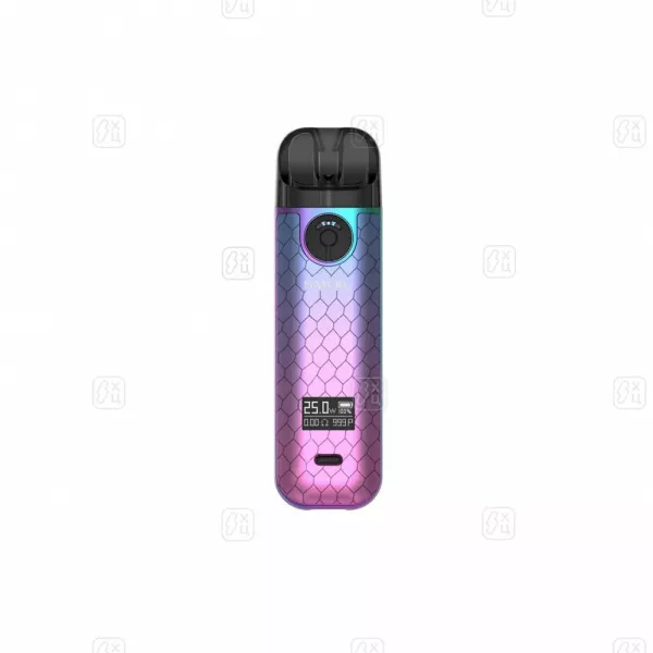 156_POD_система_SMOK_Novo_4_Pod_Kit_Cyan_Pink_Cobra_Голубая_розовая