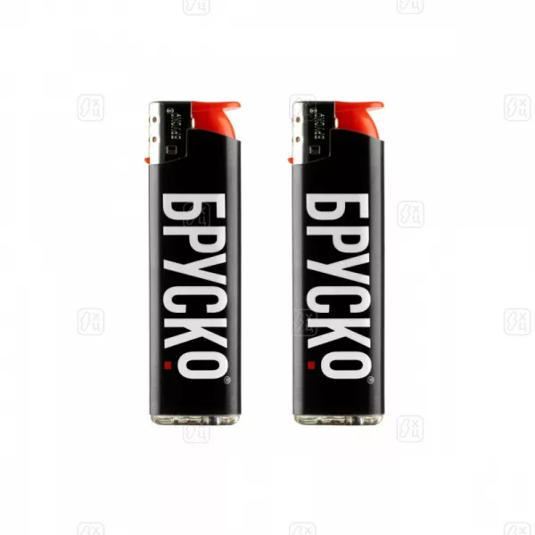 Зажигалка_Турбо,_Модель_BRUSKO_HP_F6_блок_50шт