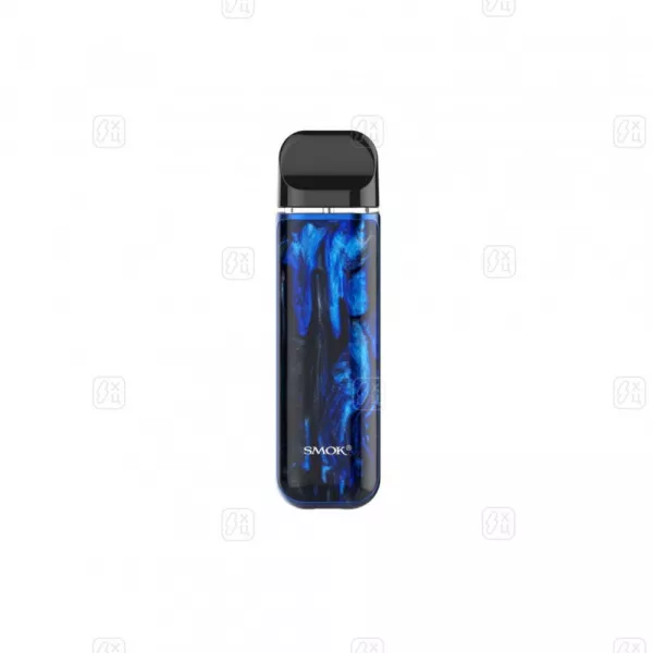 15 SMOK NOVO 2 Pod 800mAh Kit SMOK-002G Blue and Black Resin