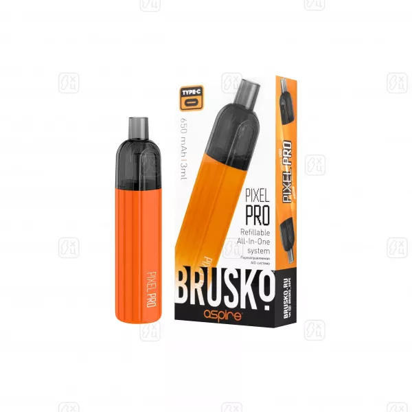 3 Brusco Pixel PRO с коробкой оранжевый