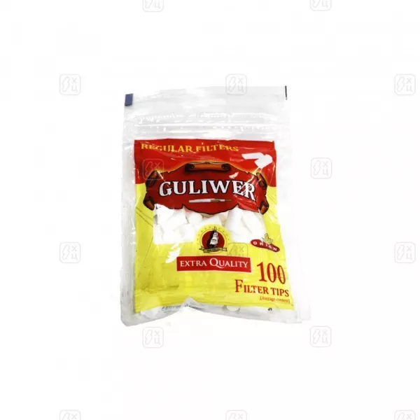 АКСЕССУАРЫ_212_Фильтры_для_самокруток_GULIWER_8_мм_пачка_30_пак