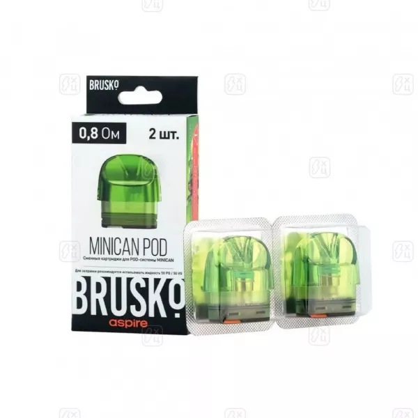 Картридж_BRUSKO_MINICAN_0_8_Ом,_зелёный,_упак_2_шт@300x_100