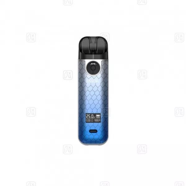 153_POD_система_SMOK_Novo_4_Pod_Kit_Blue_Grey_Cobra_Сине_серая_кобра